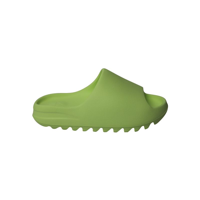 Adidas Yeezy Slides In Glow Green Plastic